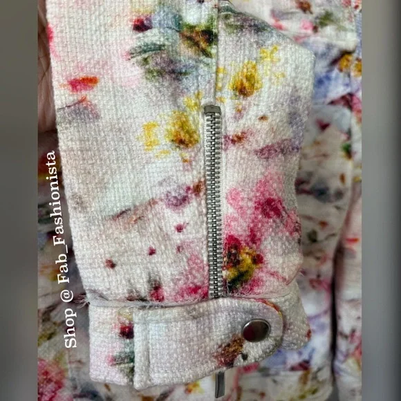 Zara floral Moro jacket size Medium